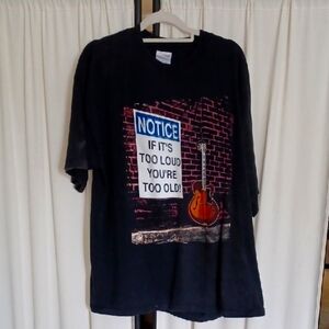 Vintage Black Rock & Roll Hall of Fame Museum T-Shirt  Size XL